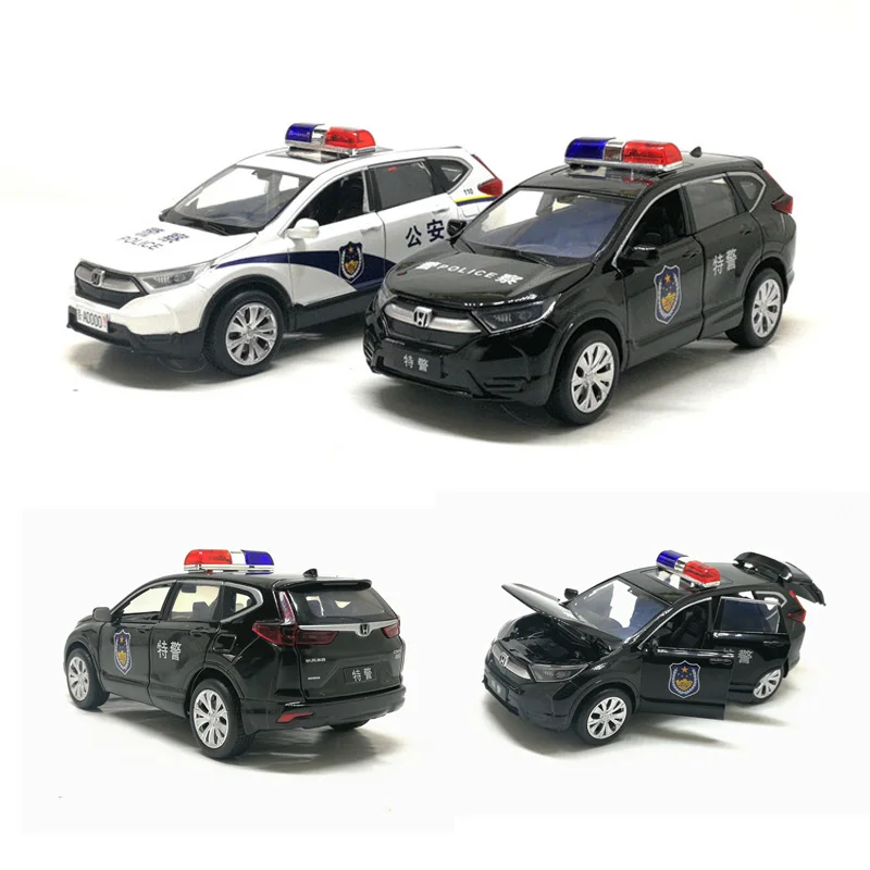 High Simulation 1:32 Scale Pull Back Police Honda CRV Alloy Diecast Car 6 Open Door Music Flash Car Model Toys Free Shipping
High Simulation 1:32 Scale Pull Back Police Honda CRV Alloy Diecast Car 6 Open Door Music Flash Car Model Toys Free Shipping
