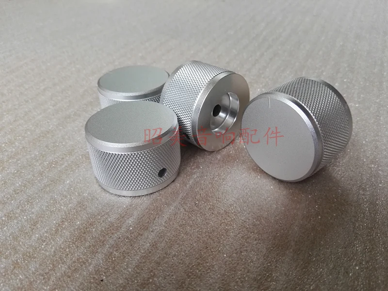 

1 Piece Dia38 H25mm Aluminum Amplifier Solid Frosted Surface Roll Knobs