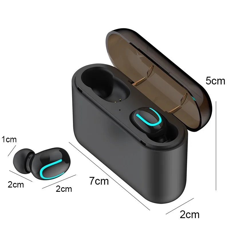 5.0 Bluetooth Earphones TWS Sports Fitness Wireless Headsets Stereo Wireless Bluetooth Earphone With Charging Box for All Phone 
5.0 Bluetooth Earphones TWS Sports Fitness Wireless Headsets Stereo Wireless Bluetooth Earphone With Charging Box for All Phone