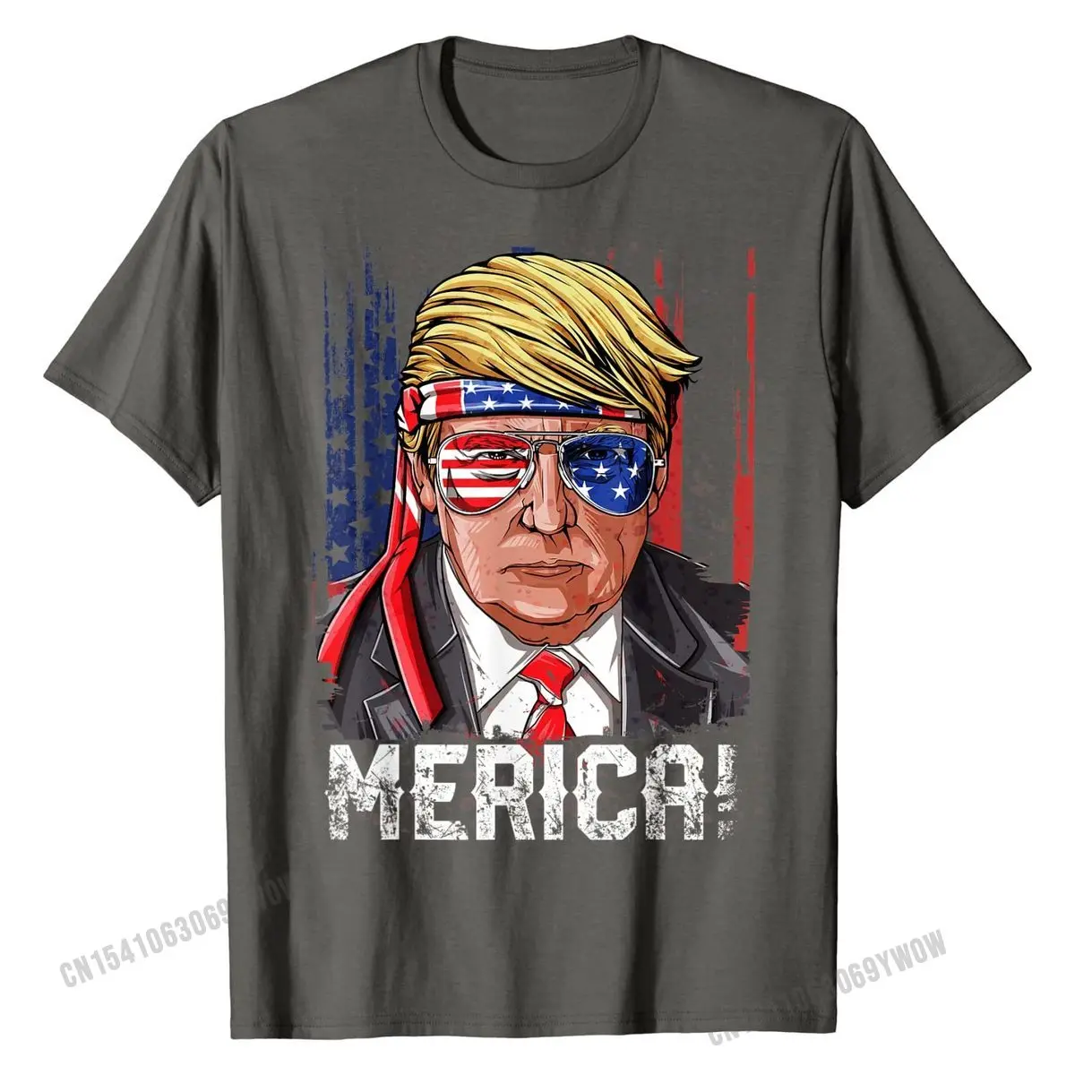 Рубашки с изображением Трампа 4 июля мужские женские детские футболки 2020 года