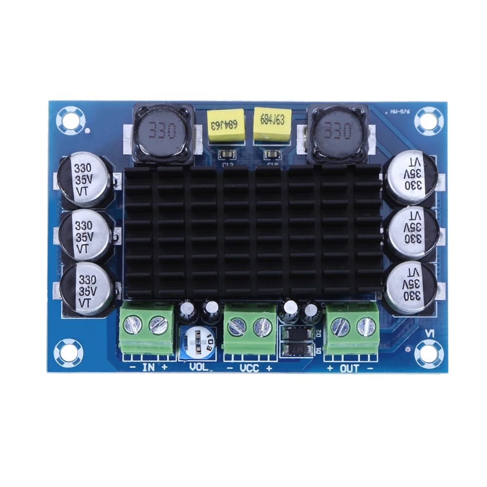 TPA3116D2 Digital Power Audio Amplifier Board DC 12V-26V 100W Mono Channel Audio Amplifier XH-M542
TPA3116D2 Digital Power Audio Amplifier Board DC 12V-26V 100W Mono Channel Audio Amplifier XH-M542