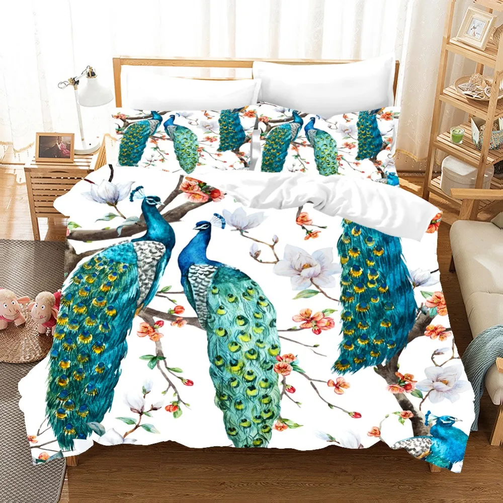 3D Print Peacock-Cat Owl Koala Nature Cute Animal Comforter Bedding Set Queen Twin Single Duvet Cover Set Pillowcase Home Luxury
3D Print Peacock-Cat Owl Koala Nature Cute Animal Comforter Bedding Set Queen Twin Single Duvet Cover Set Pillowcase Home Luxury
