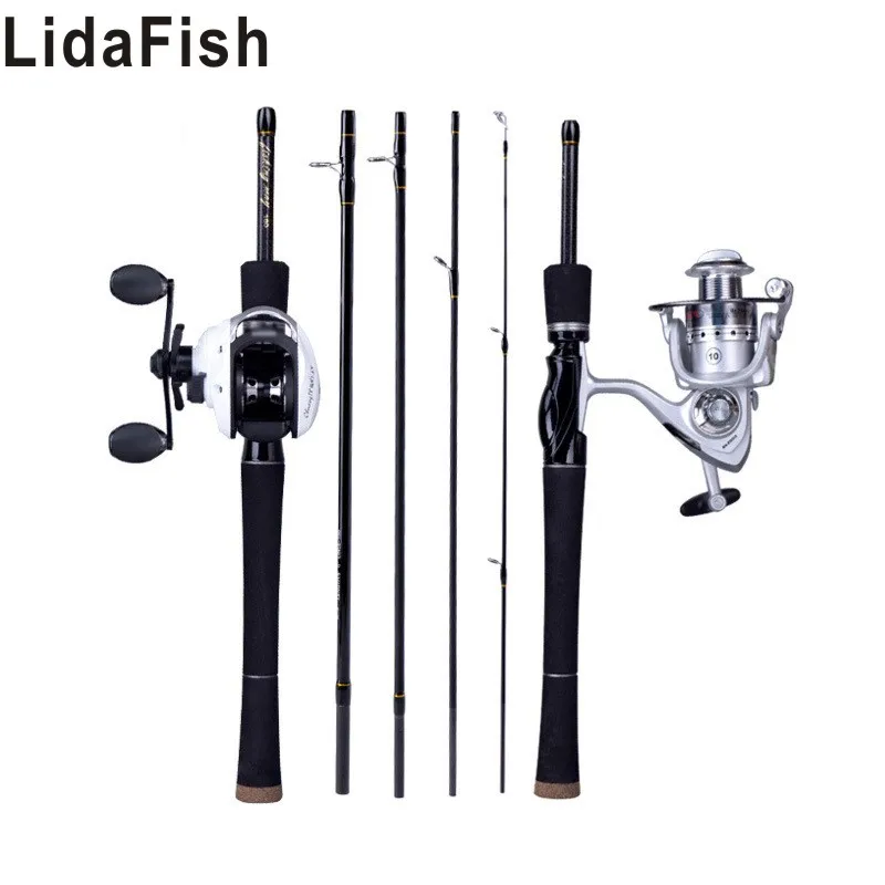 LidaFish Brand Ultra Short Portable Shrink Length 40CM ML Adjust 1.8-2.4M Long Shot Gun Straight Handle Carbon Fishing Rod
LidaFish Brand Ultra Short Portable Shrink Length 40CM ML Adjust 1.8-2.4M Long Shot Gun Straight Handle Carbon Fishing Rod