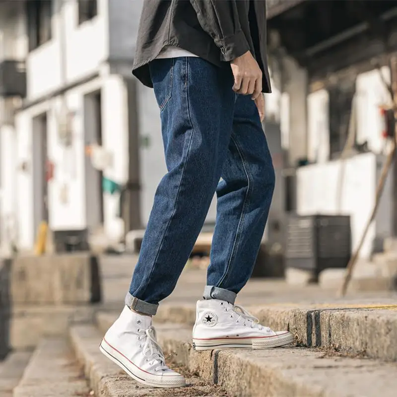 American Retro Wash Black Jeans Men Tide Brand High End Trend All Round Straight Tube Loose Casual Harlen Pants Plus Size Jeans
American Retro Wash Black Jeans Men Tide Brand High End Trend All Round Straight Tube Loose Casual Harlen Pants Plus Size Jeans