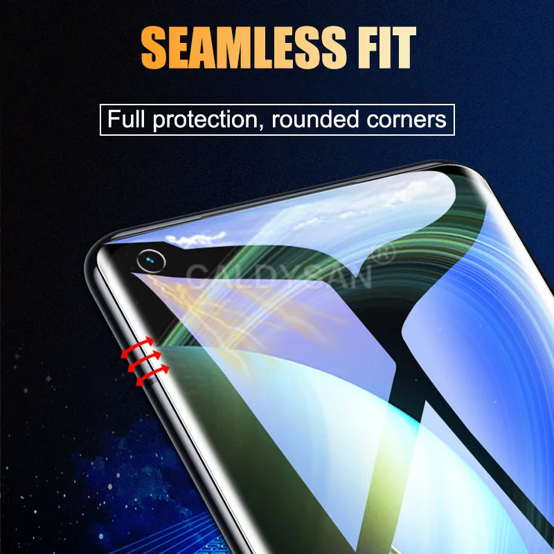 Полное покрытие Гидрогелевая пленка для Xiaomi Redmi Note 9S 8 Pro Max 10 Ultra Lite Pocophone X3 nfc F2