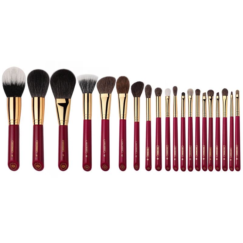CHICHODO makeup brush-Luxurious Red Rose series 20PCS animal hair brushes set-cosmetic brush-make up pen-natural hair beauty pen
CHICHODO makeup brush-Luxurious Red Rose series 20PCS animal hair brushes set-cosmetic brush-make up pen-natural hair beauty pen