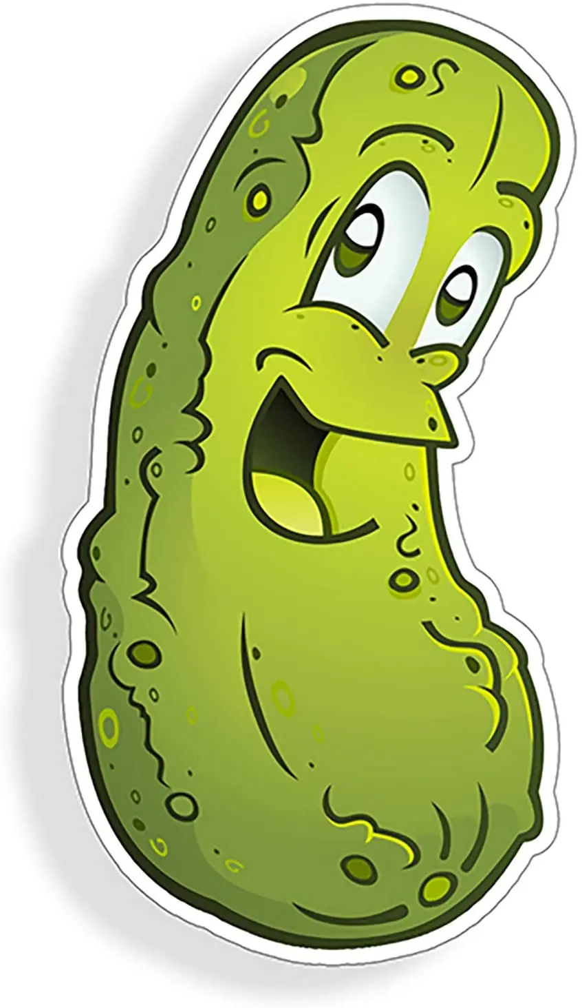 Dawasaru Dill Pickle Car Sticker Outdoor Car Decal Vinyl Sticker Decal for Windows Bumpers Laptops or Crafts,15cm
Dawasaru Dill Pickle Car Sticker Outdoor Car Decal Vinyl Sticker Decal for Windows Bumpers Laptops or Crafts,15cm