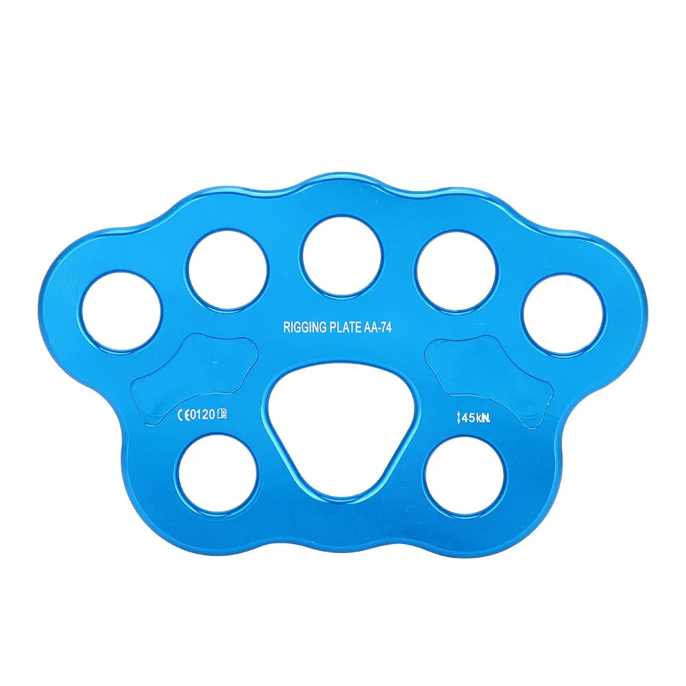 Outdoor 8 Holes Paw Rigging Plate Rock Climbing Multi Anchor Point Connector Gear
Outdoor 8 Holes Paw Rigging Plate Rock Climbing Multi Anchor Point Connector Gear