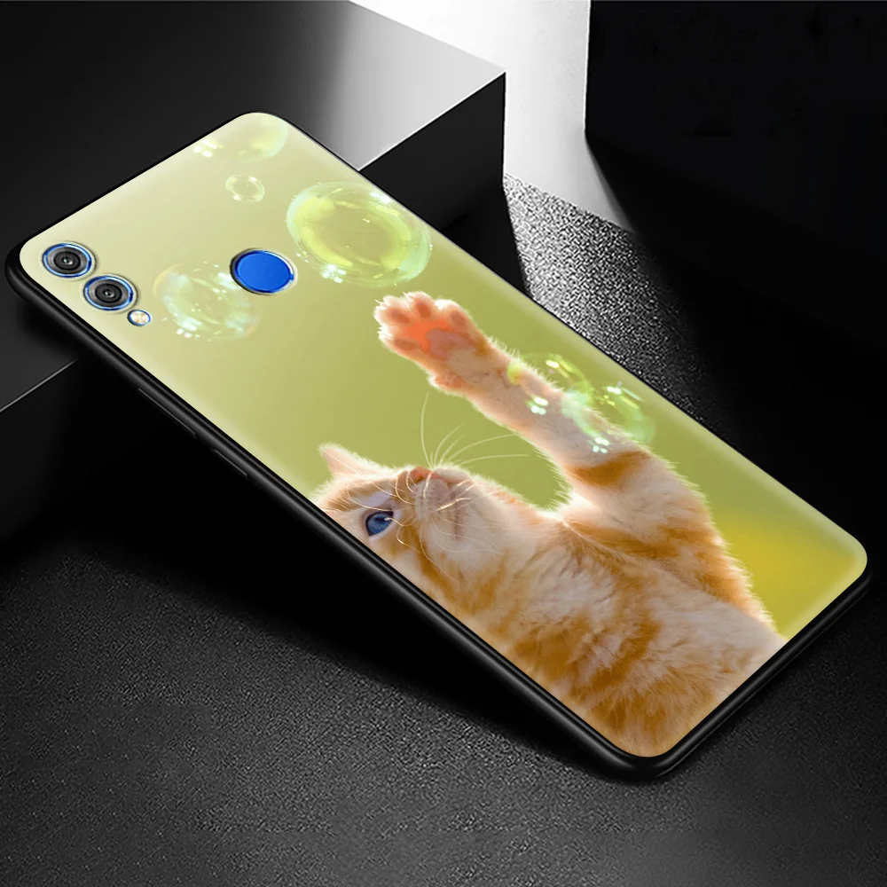 Cute Cat Silicone Soft Case Cover For Honor 8X 9X 10 Lite 20 30 Pro 20e 20S(6.15) 30i Play 9A Luxury Phone Shell
Cute Cat Silicone Soft Case Cover For Honor 8X 9X 10 Lite 20 30 Pro 20e 20S(6.15) 30i Play 9A Luxury Phone Shell