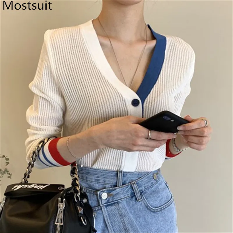 Women Spring Summer Thin Knitted Cardigan Fashion V Neck Sweater Long Sleeve Ladies Thin Knitwear Tops Jumpers 2022
Women Spring Summer Thin Knitted Cardigan Fashion V Neck Sweater Long Sleeve Ladies Thin Knitwear Tops Jumpers 2022