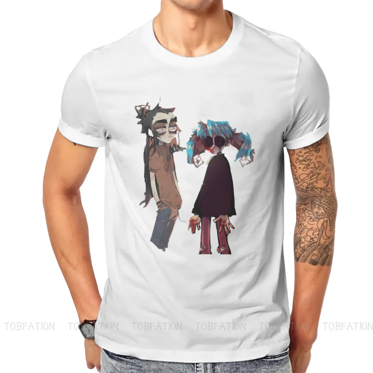 Sally Face Horror Mystery Puzzle Game Tshirt New Arrival Graphic Men Vintage Goth Summer Men's Clothing Cotton Harajuku T Shirt
Sally Face Horror Mystery Puzzle Game Tshirt New Arrival Graphic Men Vintage Goth Summer Men's Clothing Cotton Harajuku T Shirt