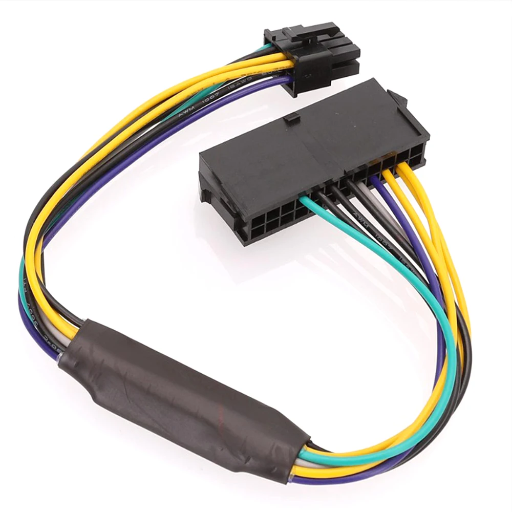 0.3m ATX PSU Power Adapter 24 Pin to 8 Pin Cable Compatible with DELL Optiplex 3020 7020 9020 Precision T1700 1PCS
0.3m ATX PSU Power Adapter 24 Pin to 8 Pin Cable Compatible with DELL Optiplex 3020 7020 9020 Precision T1700 1PCS