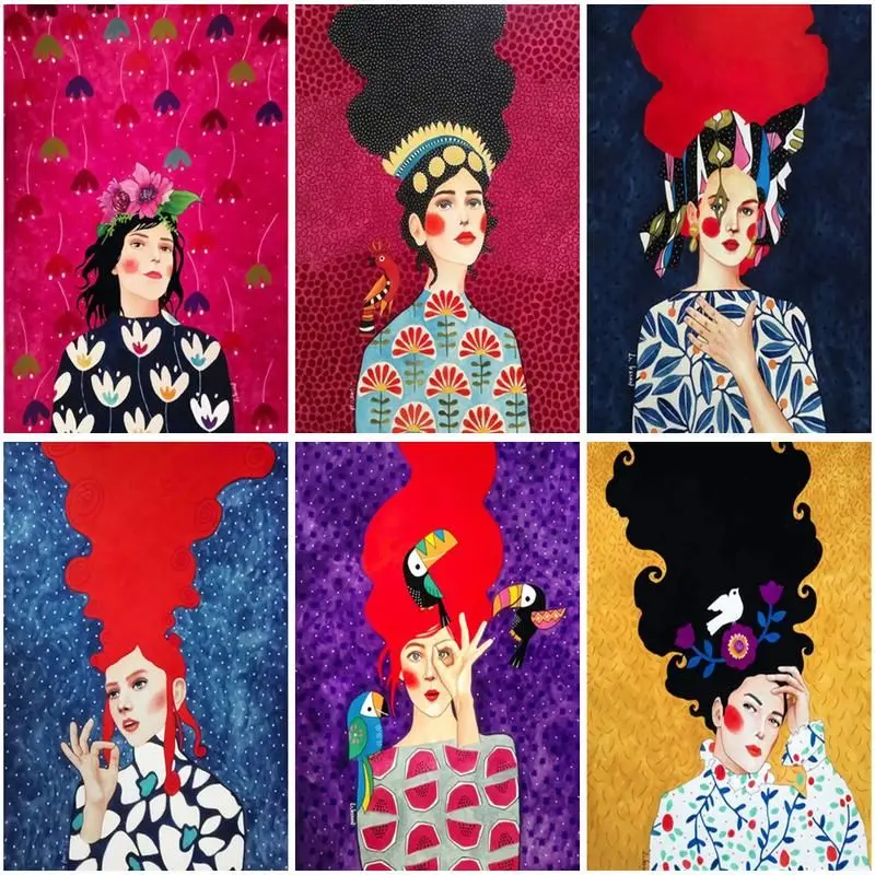 CHENISTORY Paint By Number Girl Diy Pictures By Numbers Kits Handpainted Painting Figure Art 60x75cm Frame Drawing On Canvas Gif
CHENISTORY Paint By Number Girl Diy Pictures By Numbers Kits Handpainted Painting Figure Art 60x75cm Frame Drawing On Canvas Gif