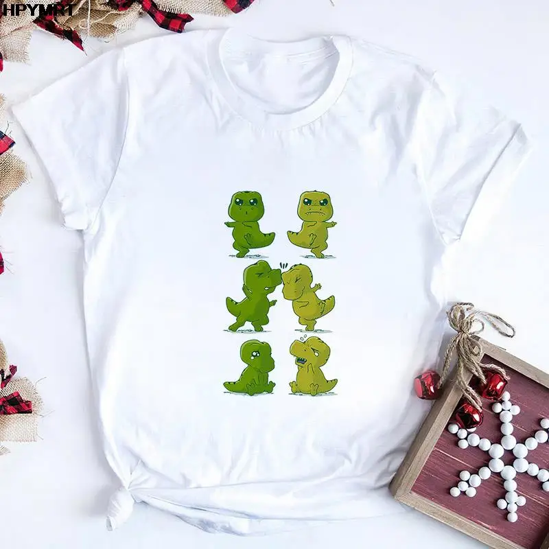 Women Cartoon Kawaii dinosaur Printing Trend 90s Fashion Summer Lady Print Tee Cute Graphic T Top Female Tshirts Clothes T-Shirt
Women Cartoon Kawaii dinosaur Printing Trend 90s Fashion Summer Lady Print Tee Cute Graphic T Top Female Tshirts Clothes T-Shirt