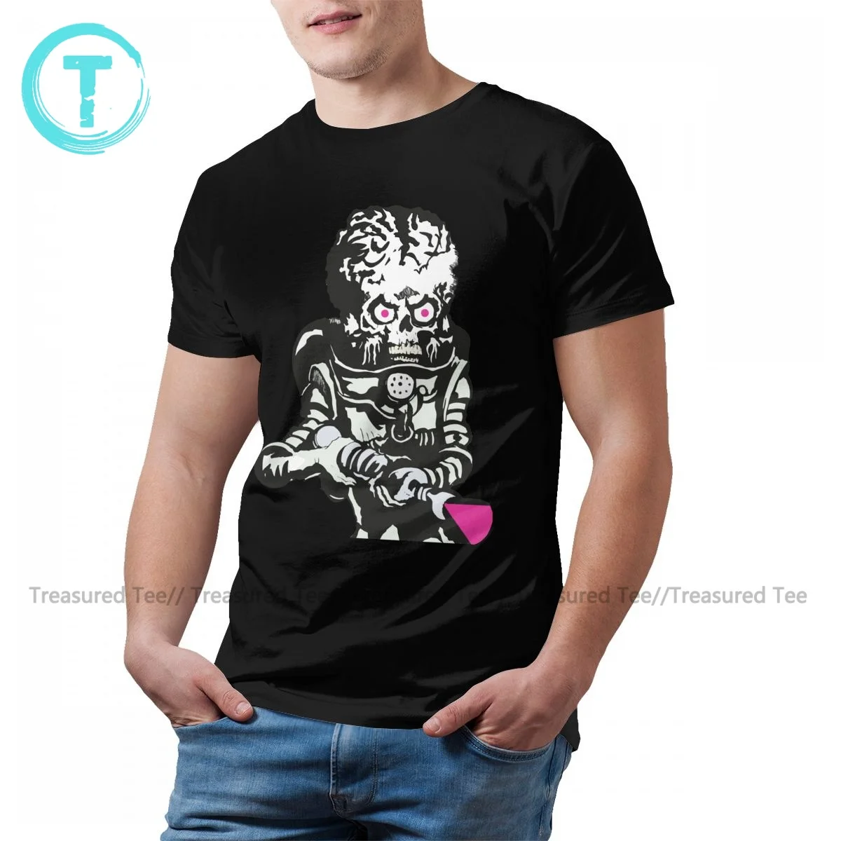 Mars Attack T Shirt Casual 100 Cotton Basic T-Shirt Short-Sleeve Print Tee Shirt 4xl Mens
Mars Attack T Shirt Casual 100 Cotton Basic T-Shirt Short-Sleeve Print Tee Shirt 4xl Mens