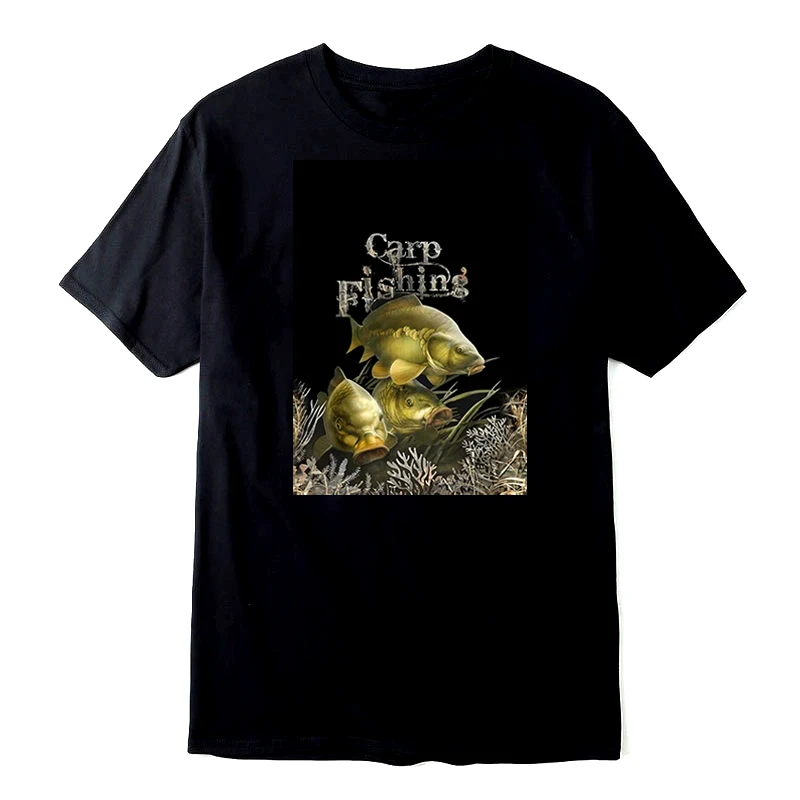 Cotton T-shirt Fashion Summer Carp Fishing Design Short Sleeve Tee Harajuku T-Shirt Men Woman Casual Clothes Drop Shipping
Cotton T-shirt Fashion Summer Carp Fishing Design Short Sleeve Tee Harajuku T-Shirt Men Woman Casual Clothes Drop Shipping