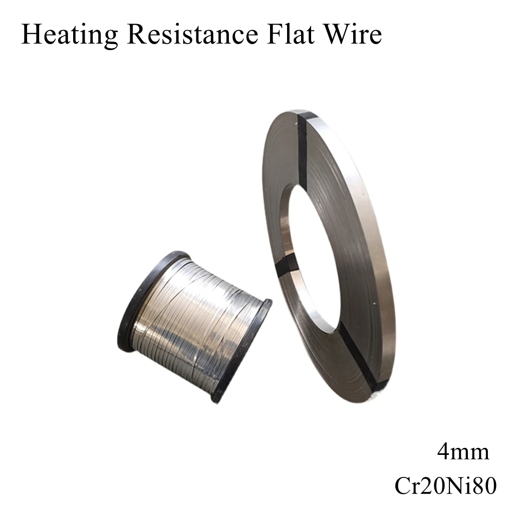 4mm Cr20Ni80 Nickel Chromium Flat Heating Wire Soldering Nichrome Alloy Ribbon Metal Strip Band Sheet Plate Belt Tape Strap
4mm Cr20Ni80 Nickel Chromium Flat Heating Wire Soldering Nichrome Alloy Ribbon Metal Strip Band Sheet Plate Belt Tape Strap