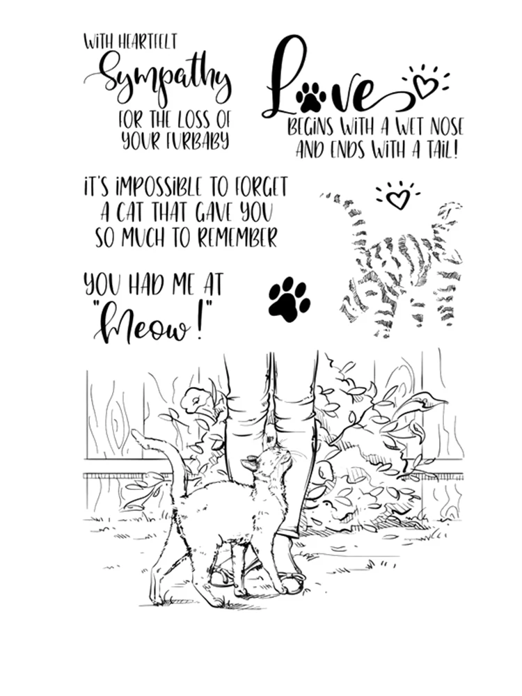 Had Me A tMeow Transparent Silicone Clear Stamp/Seal for DIY scrapbooking/photo album Decorative Cards Making Paper Crafts 
Had Me A tMeow Transparent Silicone Clear Stamp/Seal for DIY scrapbooking/photo album Decorative Cards Making Paper Crafts