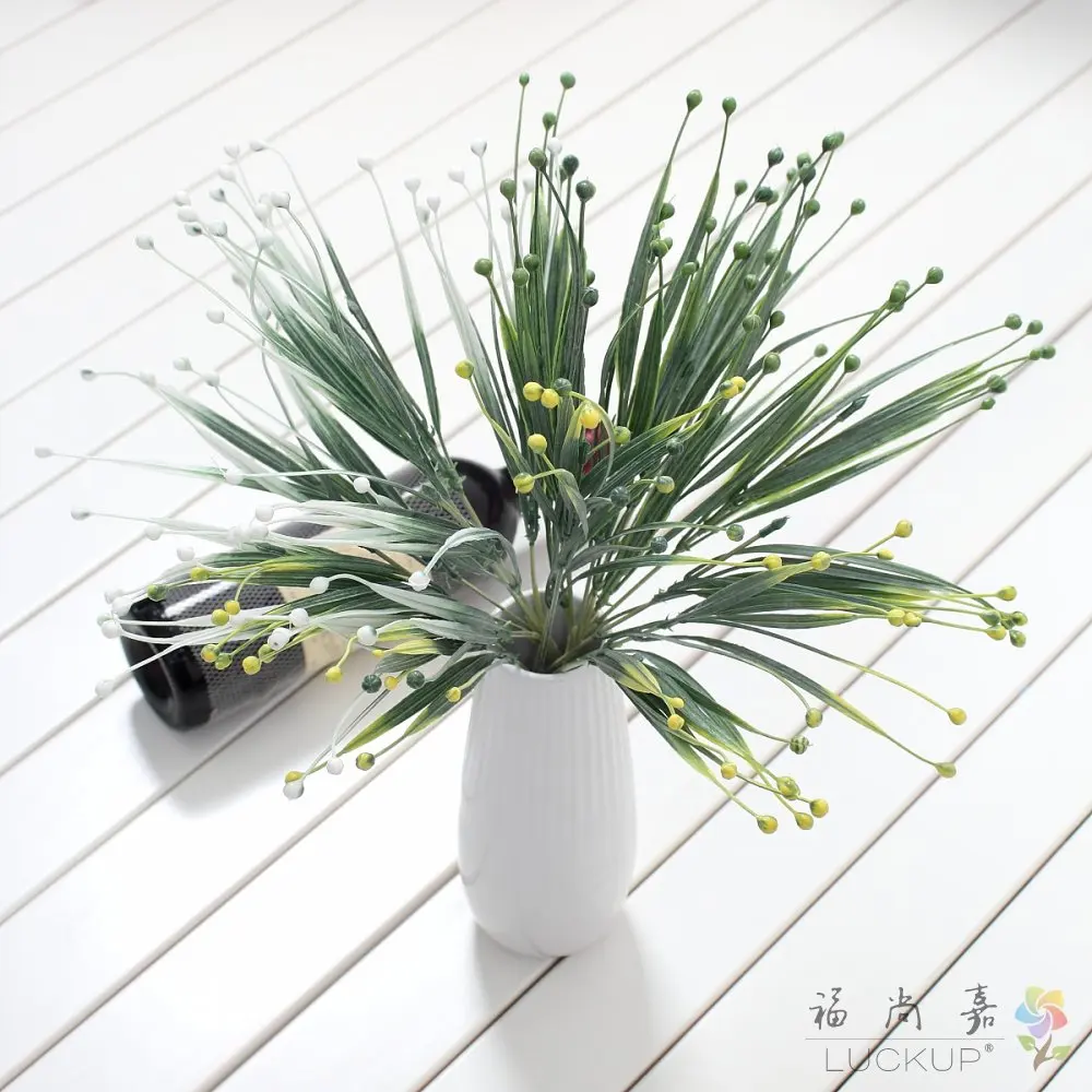 1 PCS Beautiful Plastic Grass Artificial Plant Wedding Bouquets Home Decoration Gift F572
1 PCS Beautiful Plastic Grass Artificial Plant Wedding Bouquets Home Decoration Gift F572