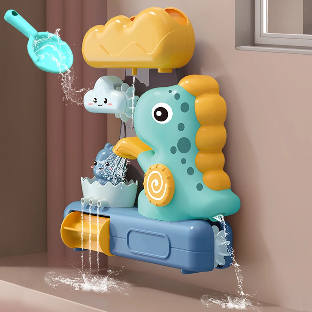 No-Toxic Baby Bath Toys Rotating Dinosaur Bathtub Suction Cups Toy for Birthday Christmas Holiday Party Gift
No-Toxic Baby Bath Toys Rotating Dinosaur Bathtub Suction Cups Toy for Birthday Christmas Holiday Party Gift