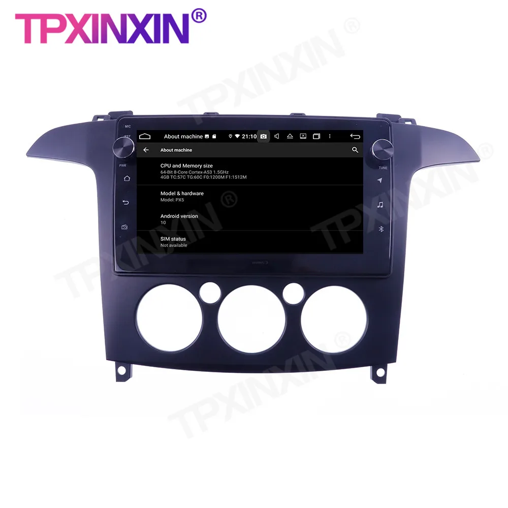 Android 10.0 For Ford S-Max 2006 2007 2008 Car Radio Multimedia Video Audio Recorder DVD Player Navigation HeadUnit GPS 2din
Android 10.0 For Ford S-Max 2006 2007 2008 Car Radio Multimedia Video Audio Recorder DVD Player Navigation HeadUnit GPS 2din