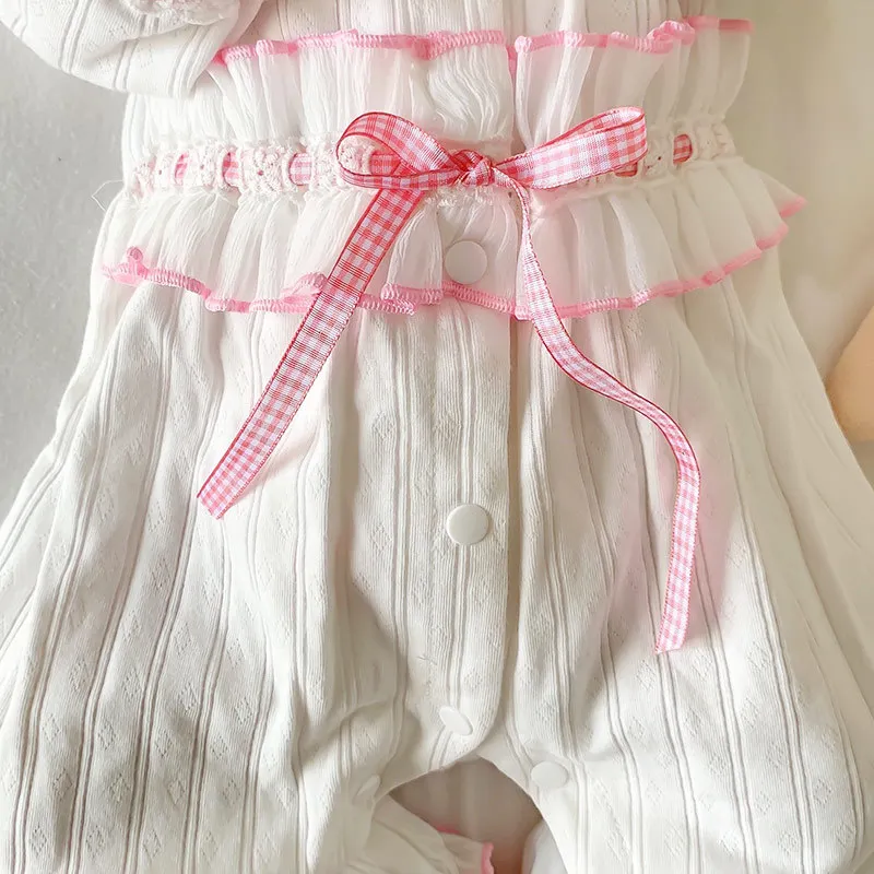Infant jumpsuits cotton children clothing baby girls spring thin baby girl clothes hundred days according to newborn rompers
Infant jumpsuits cotton children clothing baby girls spring thin baby girl clothes hundred days according to newborn rompers