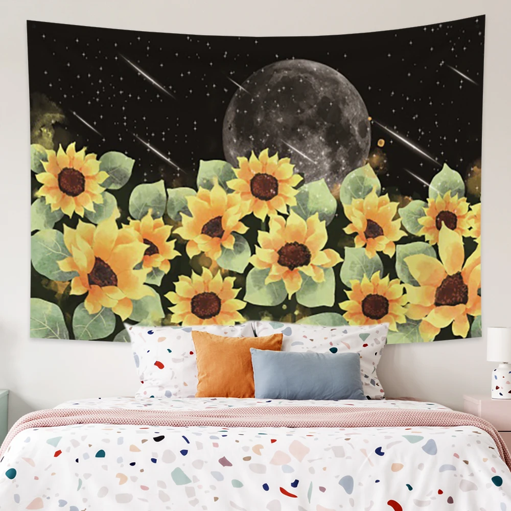 Sunflowers Printing Tapestries Polyester Tapestry Beach Towel Wall Hanging Home For Living Room Bedroom Decoration
Sunflowers Printing Tapestries Polyester Tapestry Beach Towel Wall Hanging Home For Living Room Bedroom Decoration