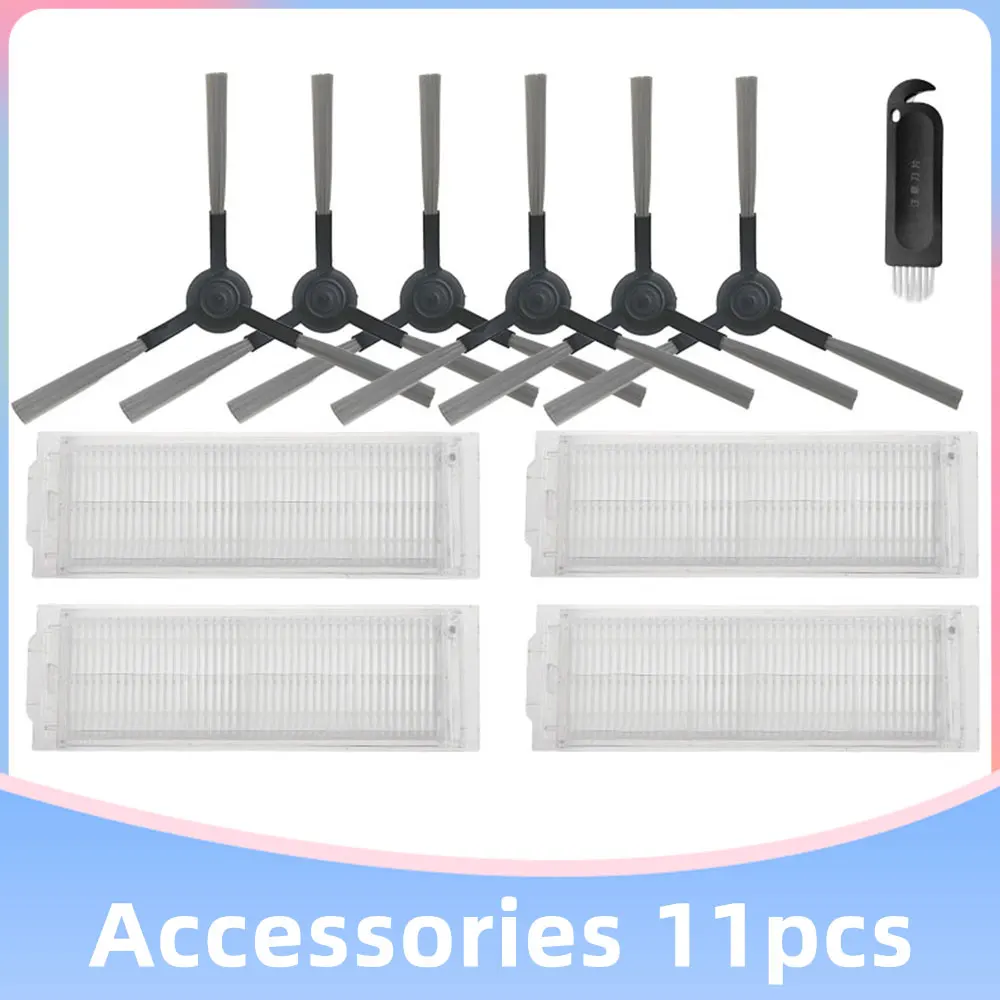 HEPA Filter Main Side Brushes Mop Cloth Replacement for Cecotec Conga 3290 3490 3690 Robot Vacuum Cleaner Spare Kits Accessories
HEPA Filter Main Side Brushes Mop Cloth Replacement for Cecotec Conga 3290 3490 3690 Robot Vacuum Cleaner Spare Kits Accessories