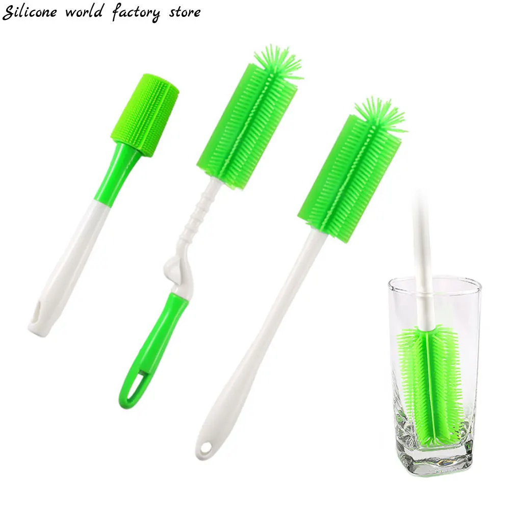 Silicone world Silicone Bottle Brush 360 Degree Rotation Baby Pacifier Cleaning Brush For Coffe Cup Glass Bottle Cleaning Brush
Silicone world Silicone Bottle Brush 360 Degree Rotation Baby Pacifier Cleaning Brush For Coffe Cup Glass Bottle Cleaning Brush