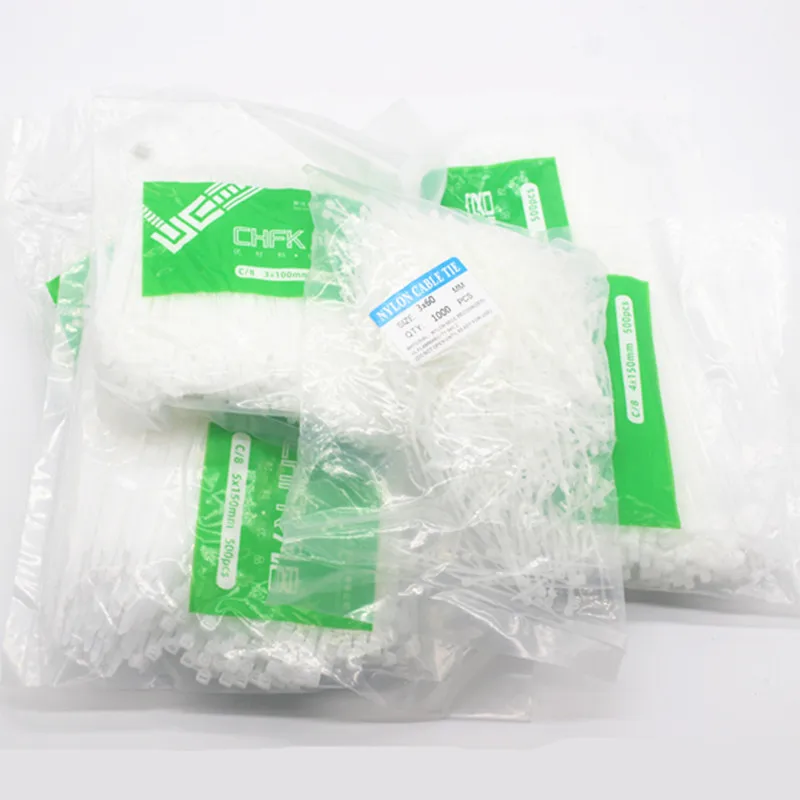 1000ps Whole Package 3 X 60/80/100/120/150/200mm 4 X 150/200/250/300 White Milk Cable Wire Zip Ties Self Locking Nylon Cable Tie
1000ps Whole Package 3 X 60/80/100/120/150/200mm 4 X 150/200/250/300 White Milk Cable Wire Zip Ties Self Locking Nylon Cable Tie