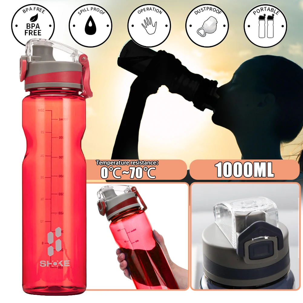 New1000ML Bicycle Water Bottle Portable Water Bottle Leak-proof Space Cup Sports Cycling Water Cup Without BPA Fishing Camping
New1000ML Bicycle Water Bottle Portable Water Bottle Leak-proof Space Cup Sports Cycling Water Cup Without BPA Fishing Camping