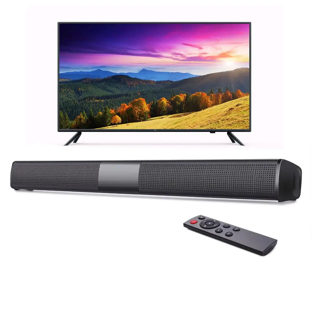 20W Column Wireless Bluetooth-compatible Speaker TV Soundbar Music Stereo Home Theater Sound Bar Support Coaxial 3.5mm TF For PC
20W Column Wireless Bluetooth-compatible Speaker TV Soundbar Music Stereo Home Theater Sound Bar Support Coaxial 3.5mm TF For PC