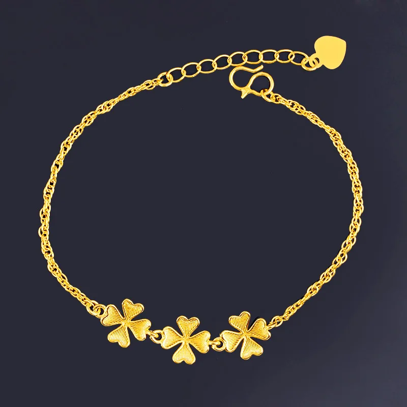 Women Flower Bracelet Imitation Gold Wrist Chain Jewelry Simple Brass Gold-plated Sand Gold Flower Bracelet Wedding Jewelry Gift
Women Flower Bracelet Imitation Gold Wrist Chain Jewelry Simple Brass Gold-plated Sand Gold Flower Bracelet Wedding Jewelry Gift