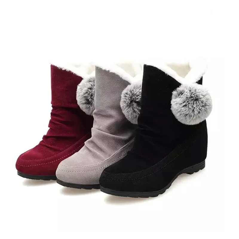 Women Cottom Boots Women Fabric Ankles Boots Cross-Border For Flats Pom Insulated Boots Round Toe Comfort Students Boots
Women Cottom Boots Women Fabric Ankles Boots Cross-Border For Flats Pom Insulated Boots Round Toe Comfort Students Boots