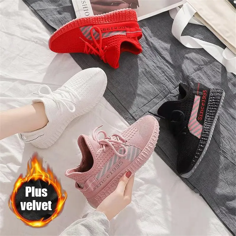 Winter plus velvet cotton women running shoes flying woven thick coconut shoes soft sole all-match lightweight travel sneakers
Winter plus velvet cotton women running shoes flying woven thick coconut shoes soft sole all-match lightweight travel sneakers