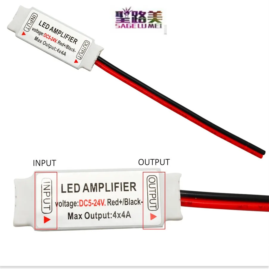 5PCS Mini RGBW Led Amplifier 5Pin wire Controller DC 5-24V 4CH x 4A for 5050 RGBW LED Strip Light
5PCS Mini RGBW Led Amplifier 5Pin wire Controller DC 5-24V 4CH x 4A for 5050 RGBW LED Strip Light
