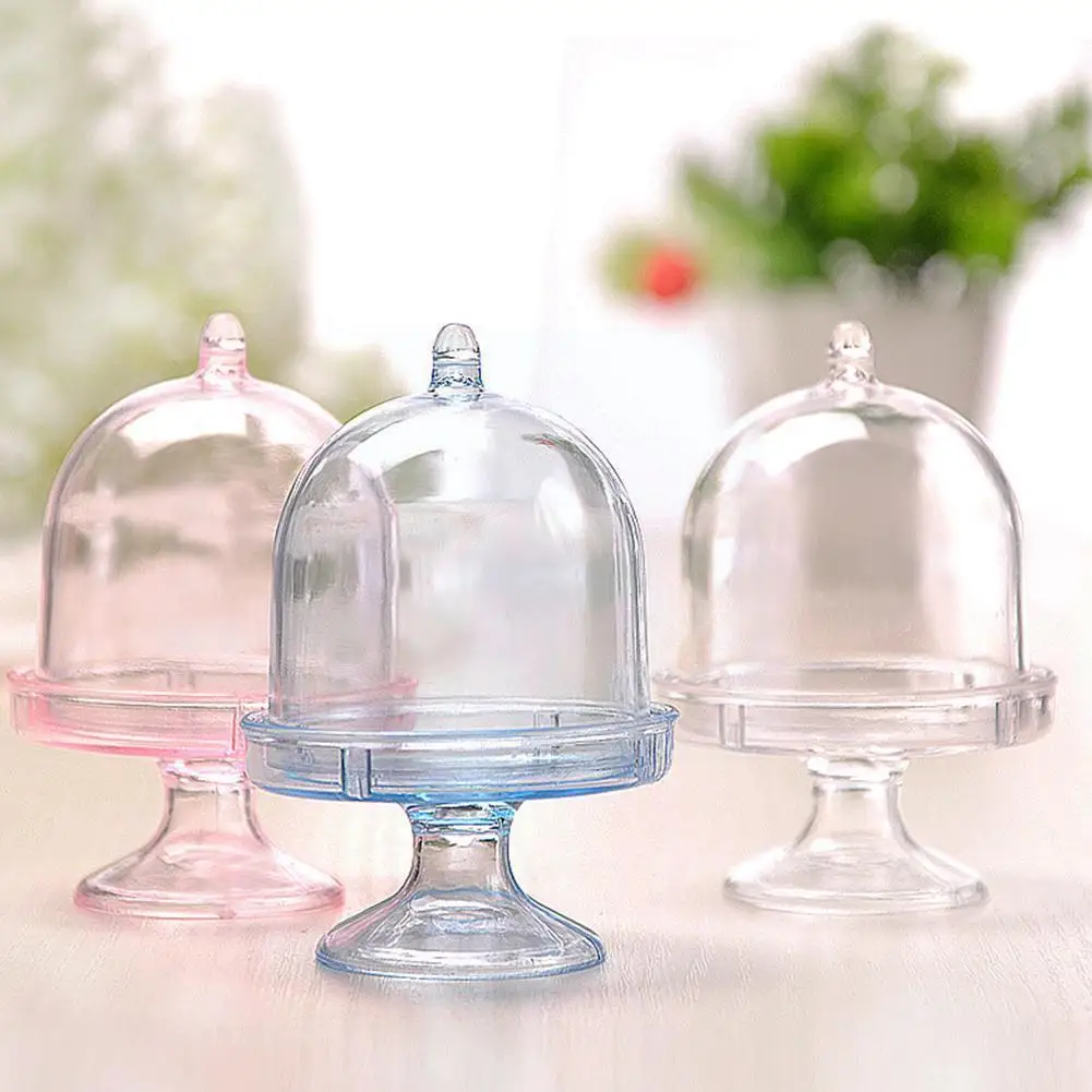 1pcs Mini Cake Stand Cupcake Box Plastic Candy Box Party Favor pan Gifts Wedding V9K3
1pcs Mini Cake Stand Cupcake Box Plastic Candy Box Party Favor pan Gifts Wedding V9K3