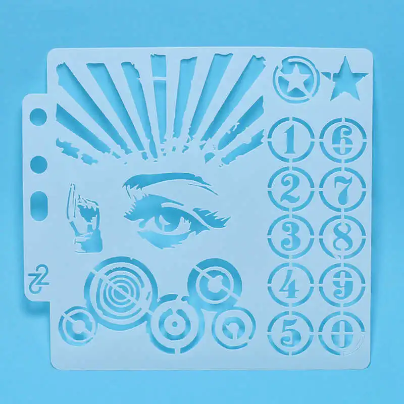Art Eye to world Layering Stencils Sticker Painting for Scrapbooking/DIY Card Making/Fabric/Paper Crafts/cake coffee Decoration
Art Eye to world Layering Stencils Sticker Painting for Scrapbooking/DIY Card Making/Fabric/Paper Crafts/cake coffee Decoration
