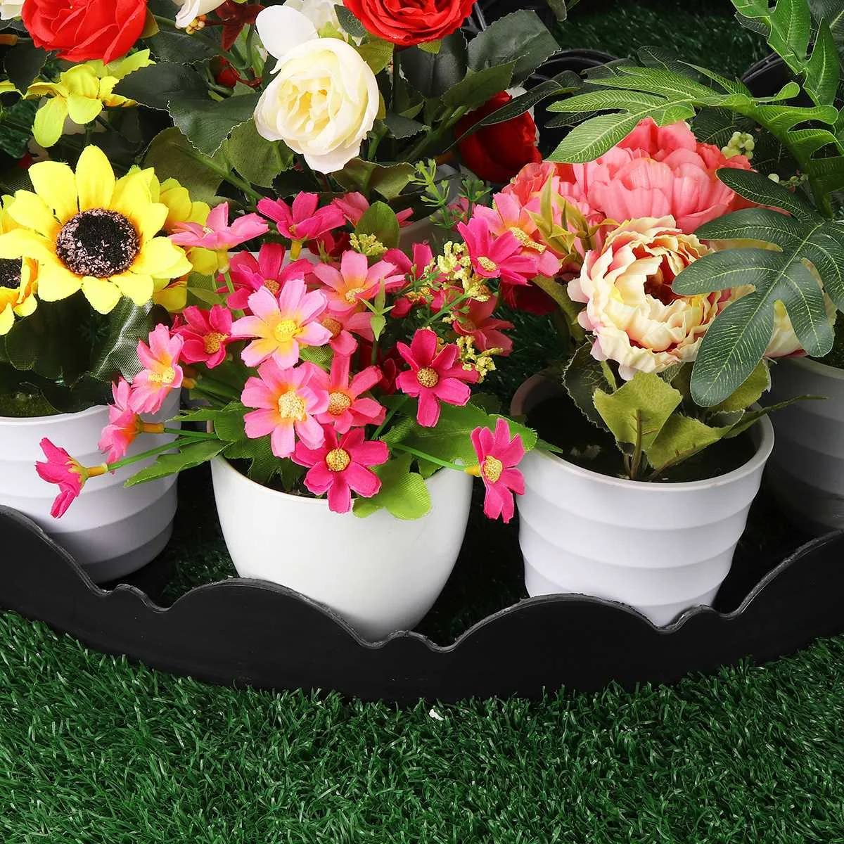 3/5/6/10m Garden Flexible Lawn Grass Plastic Edging Border landscape Edging Easy Install Insert Black Green
3/5/6/10m Garden Flexible Lawn Grass Plastic Edging Border landscape Edging Easy Install Insert Black Green