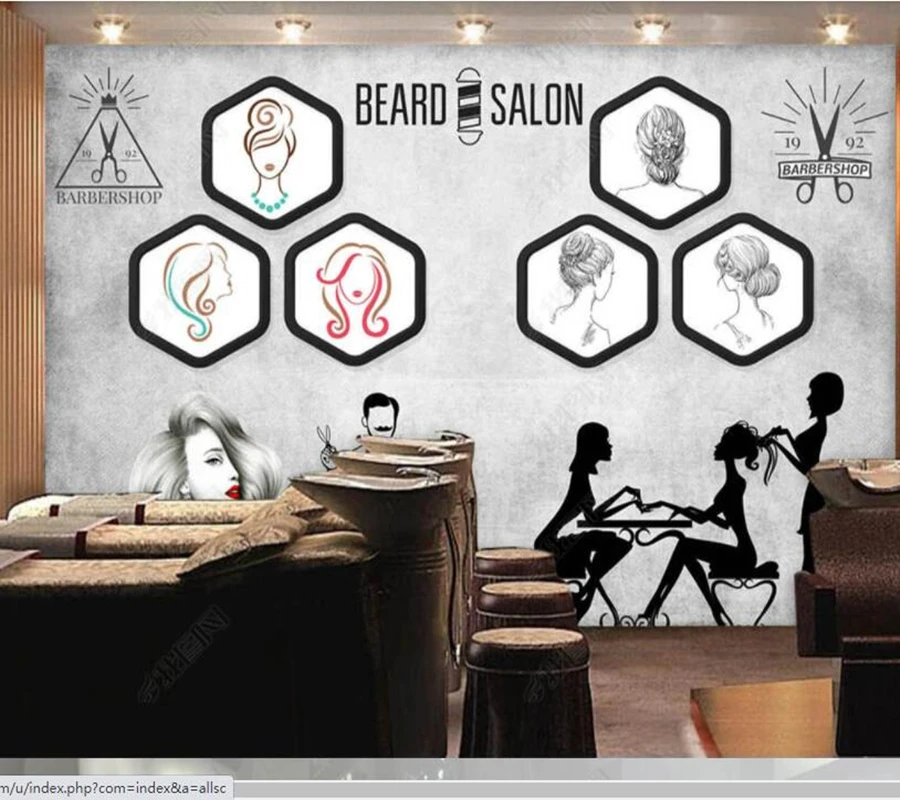 Papel de parede industrial style cement wall beauty salon barber shop background wall bar 3d wallpaper mural wall paper decor
Papel de parede industrial style cement wall beauty salon barber shop background wall bar 3d wallpaper mural wall paper decor