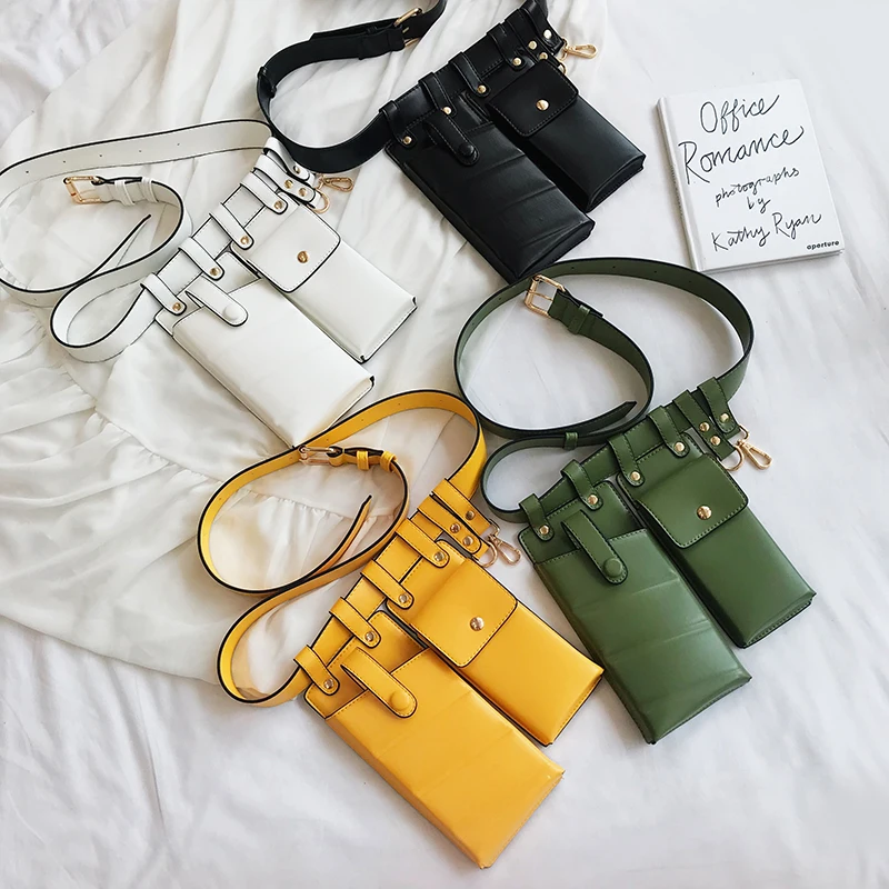 Women Waist Bag Fashion Leather Waist Belt Bag Crossbody Chest Bags Girl Fanny Pack Small Phone Pack Bum strap Packs
Women Waist Bag Fashion Leather Waist Belt Bag Crossbody Chest Bags Girl Fanny Pack Small Phone Pack Bum strap Packs