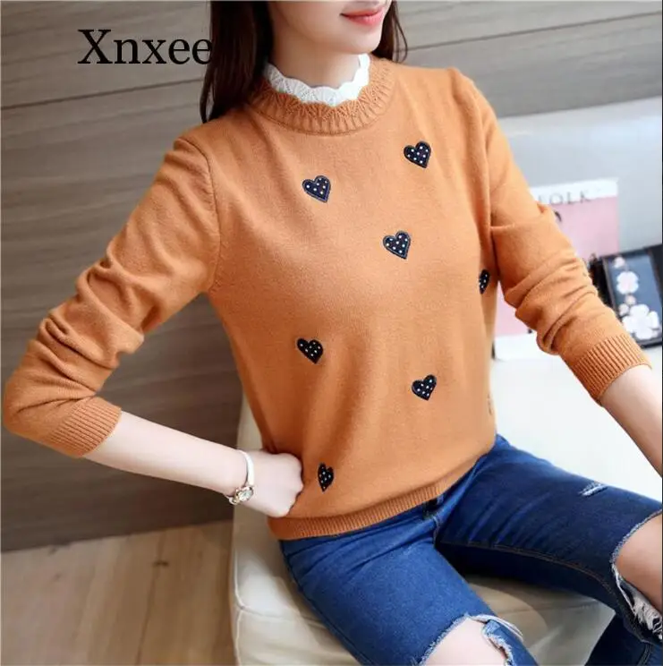 Autumn Winter Knitted Turtleneck Pullover And Sweater Women Jumper Embroidery Cute Sweater Female Pull Fmme Yellow Cute Japan
Autumn Winter Knitted Turtleneck Pullover And Sweater Women Jumper Embroidery Cute Sweater Female Pull Fmme Yellow Cute Japan