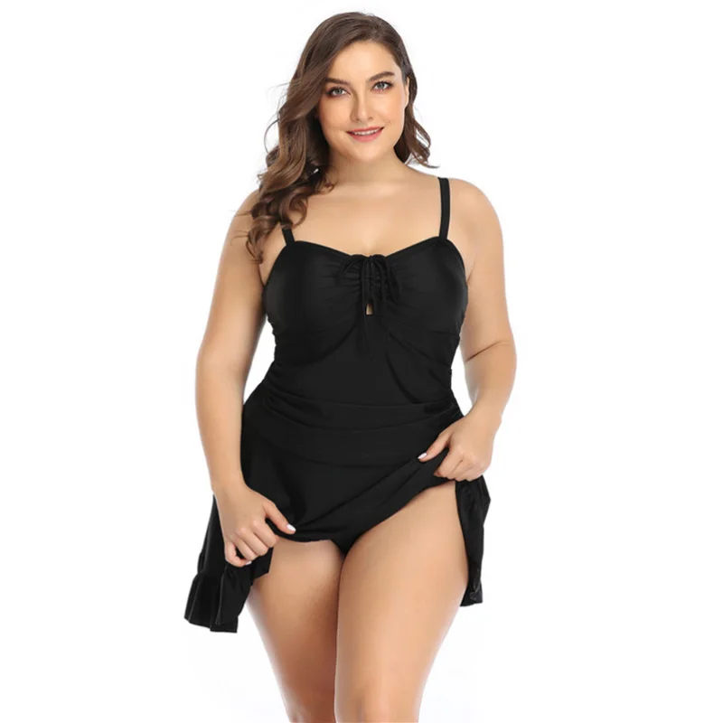 Sexy Tankini Women's Swimwear Two-Piece Swimsuit Beach Swimwear Maillot De Bain Female Large Size L-4XL Biquini
Sexy Tankini Women's Swimwear Two-Piece Swimsuit Beach Swimwear Maillot De Bain Female Large Size L-4XL Biquini