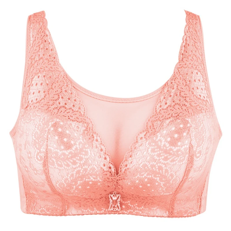 Wire Free Lace Bras for Women--Sexy Bralette Deep V Push Up Bra Plus Size Lingerie Soft Comfortable Underwear Gather Bras Large
Wire Free Lace Bras for Women--Sexy Bralette Deep V Push Up Bra Plus Size Lingerie Soft Comfortable Underwear Gather Bras Large