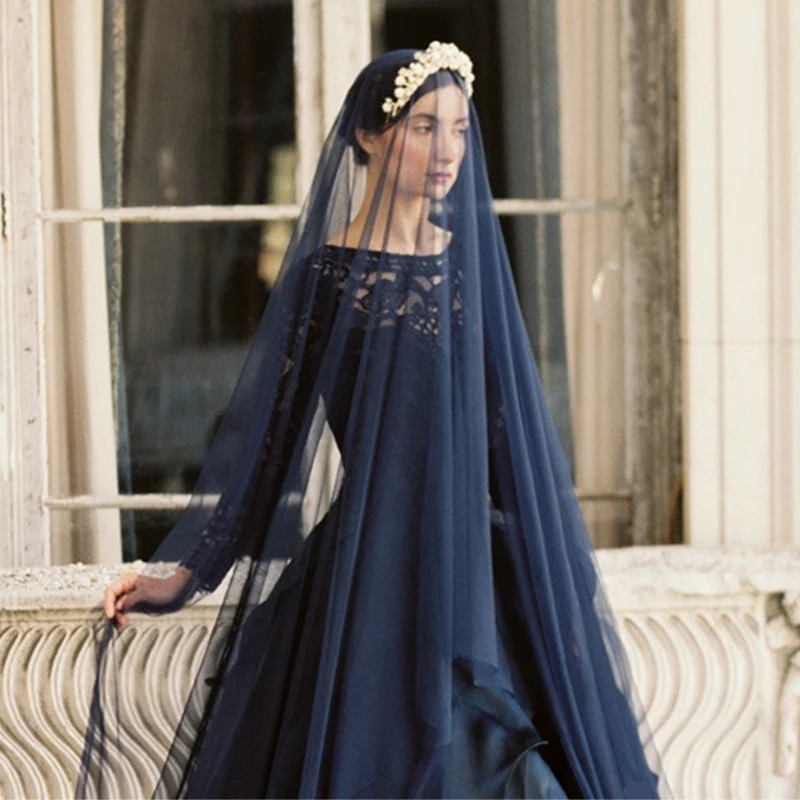 5 10 15 20 30 Meters Wedding Picture Bridal Extra Long 5 10 15 20 30M Navy Blue Soft Mesh Tulle Veil Bride Veils Without Comb
5 10 15 20 30 Meters Wedding Picture Bridal Extra Long 5 10 15 20 30M Navy Blue Soft Mesh Tulle Veil Bride Veils Without Comb