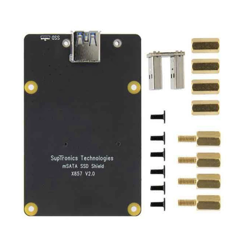 Подходит для Raspberry Pi 4-го поколения B Type X857 V2.0 MSATA SSD, плата расширения, модуль хранения
Подходит для Raspberry Pi 4-го поколения B Type X857 V2.0 MSATA SSD, плата расширения, модуль хранения