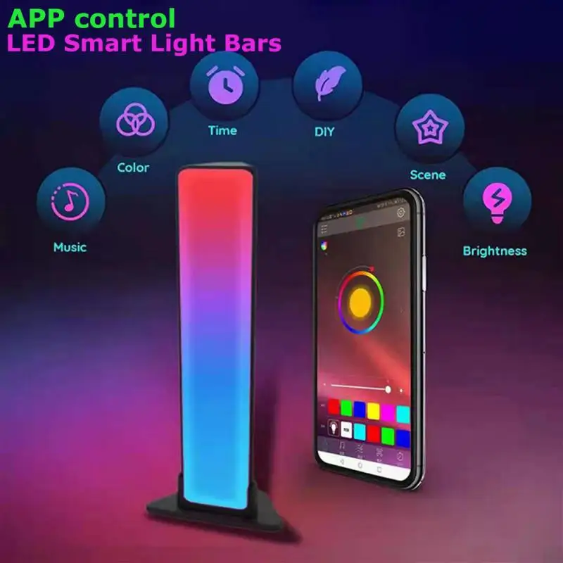 Светодиодные Смарт светильник светильники RGB, управление звуком, пикап, ритм, музыка, атмосферсветильник, цветная трубка RGB, энергосберегающ...
Светодиодные Смарт светильник светильники RGB, управление звуком, пикап, ритм, музыка, атмосферсветильник, цветная трубка RGB, энергосберегающ...