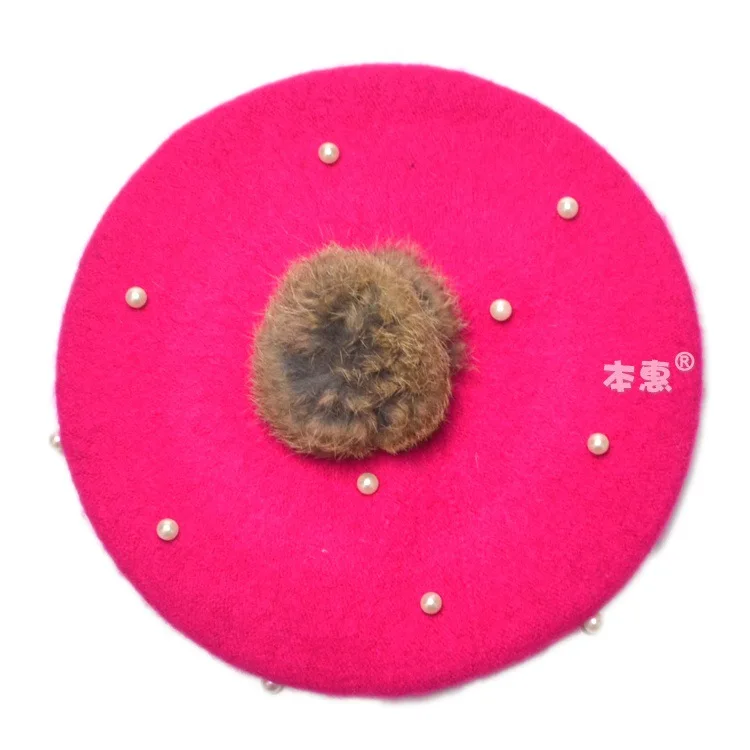 New Fashion Girls Pearly Headgear Warm Beret Kids Hat Cap Beret Hat Girls Hat Winter Hat Festival Touca 3-6 Year Old
New Fashion Girls Pearly Headgear Warm Beret Kids Hat Cap Beret Hat Girls Hat Winter Hat Festival Touca 3-6 Year Old
