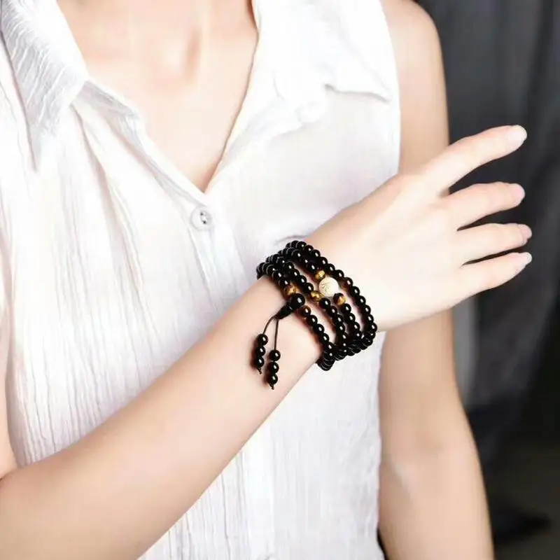 1PC Natural Stone Black Obsidian Magnetic Therapy Bracelet Weight Loss Unisex Slimmy Health Care Bracelet
1PC Natural Stone Black Obsidian Magnetic Therapy Bracelet Weight Loss Unisex Slimmy Health Care Bracelet