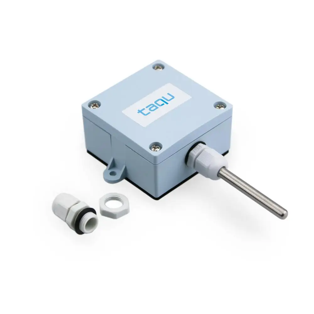TAQU T30 Outdoor Temperature and Humidity Sensors Transmitter 4-20mA Output 2 Wire -40- 80 C 0.5 CFS 0-100RH 5%RH FS 60mm Probe 
TAQU T30 Outdoor Temperature and Humidity Sensors Transmitter 4-20mA Output 2 Wire -40- 80 C 0.5 CFS 0-100RH 5%RH FS 60mm Probe